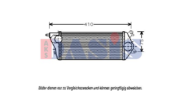 AKS DASIS Kompressoriõhu radiaator 057011N